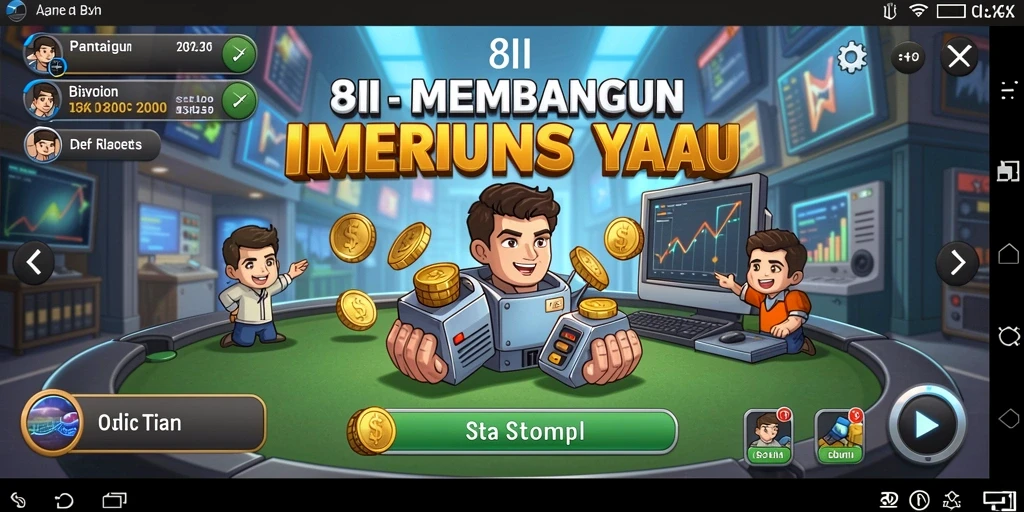 Tampilan gameplay <strong>8II</strong> yang menarik dan mendalam dalam dunia Tycoon.