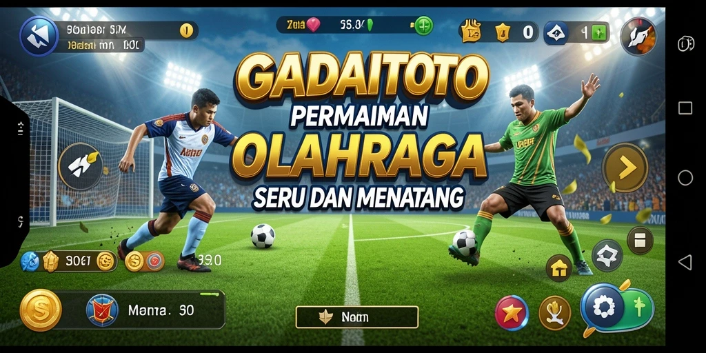 Tampilan gameplay GADAITOTO yang seru dan menarik.