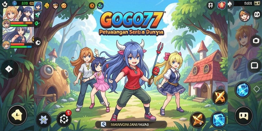 Tampilan gameplay Anime yang memukau dari GOGO77.