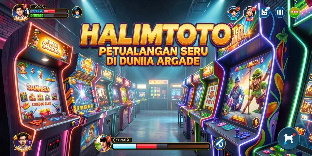 Tampilan gameplay seru HALIMTOTO yang memikat pemain.