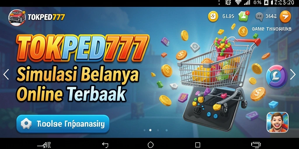 Tampilan gameplay TOKPED777 menampilkan pengalaman belanja online yang menarik.