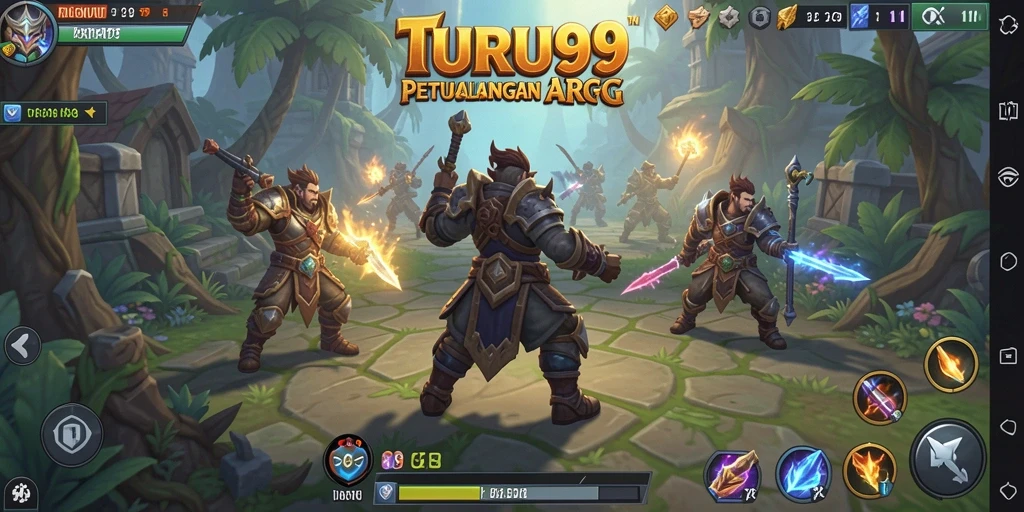 TURU99 menunjukkan gameplay ARPG yang seru dan mendebarkan.